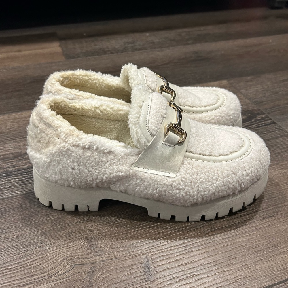 Steve Madden loafers Sherpa - Picture 3 of 10